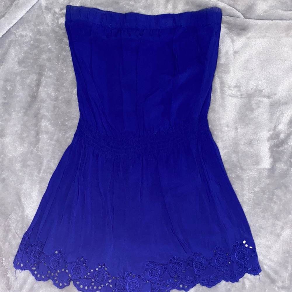 Blue romper